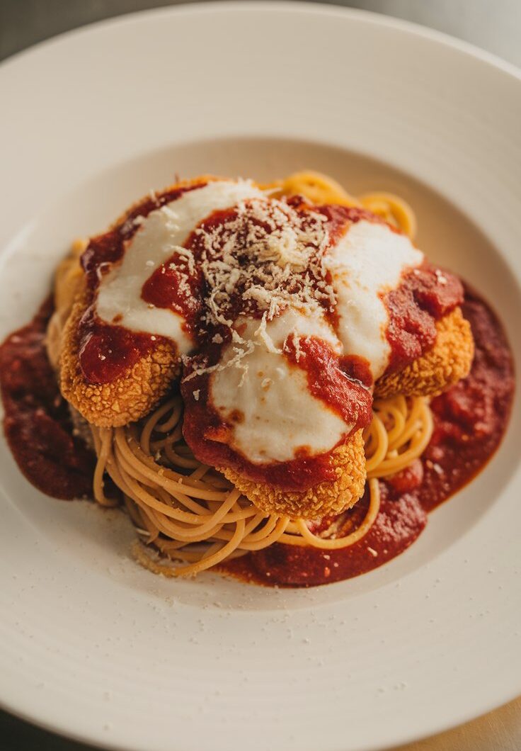 Chicken Nugget Parmesan