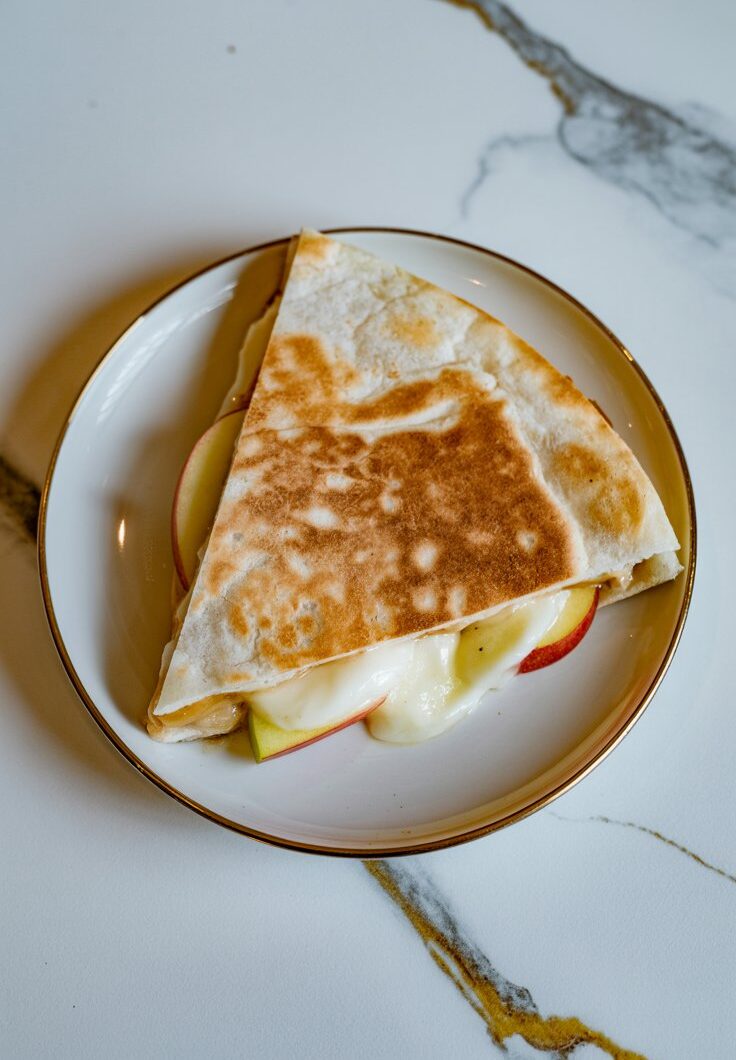Apple and Brie Quesadillas