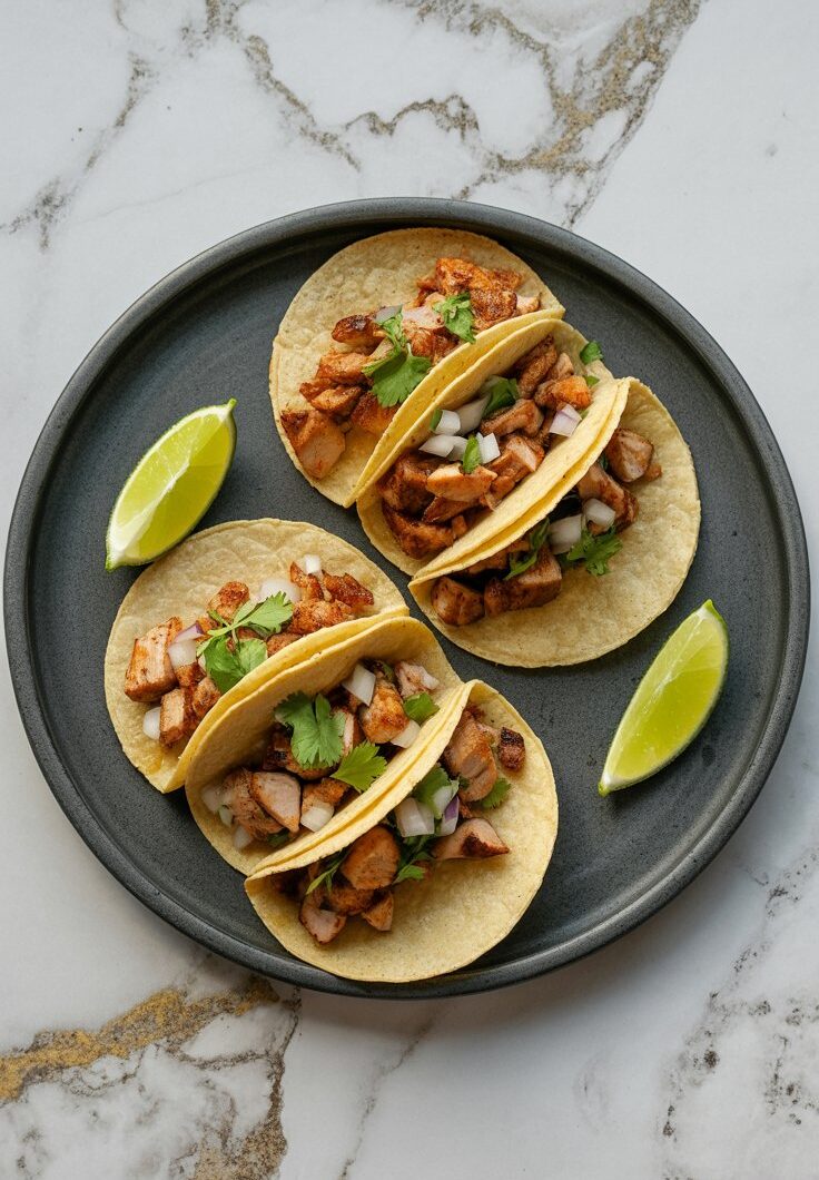 Mexican Chicken Street Tacos