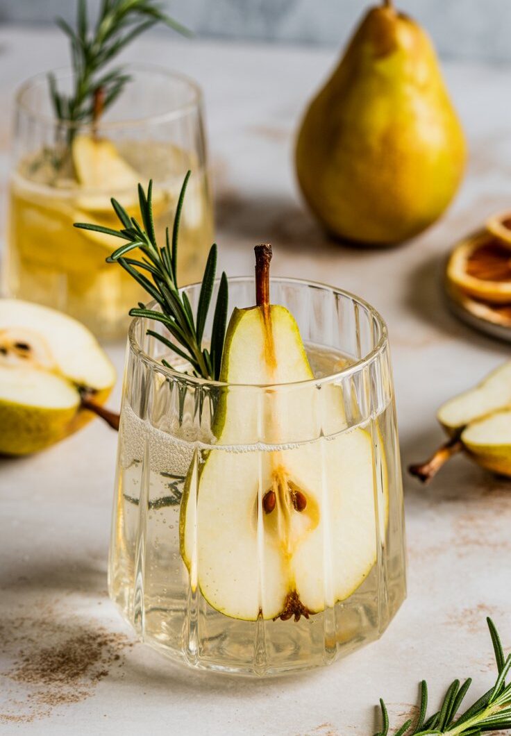 Maple Pear Sparkler (Mocktail)