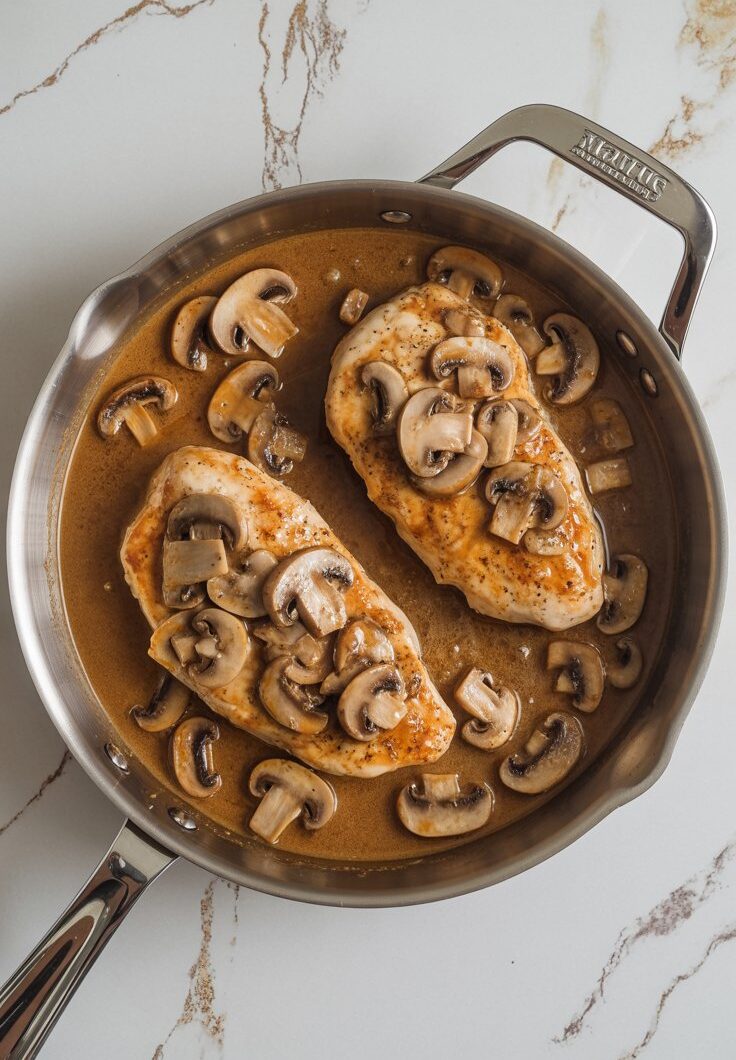 One-Skillet Chicken Marsala