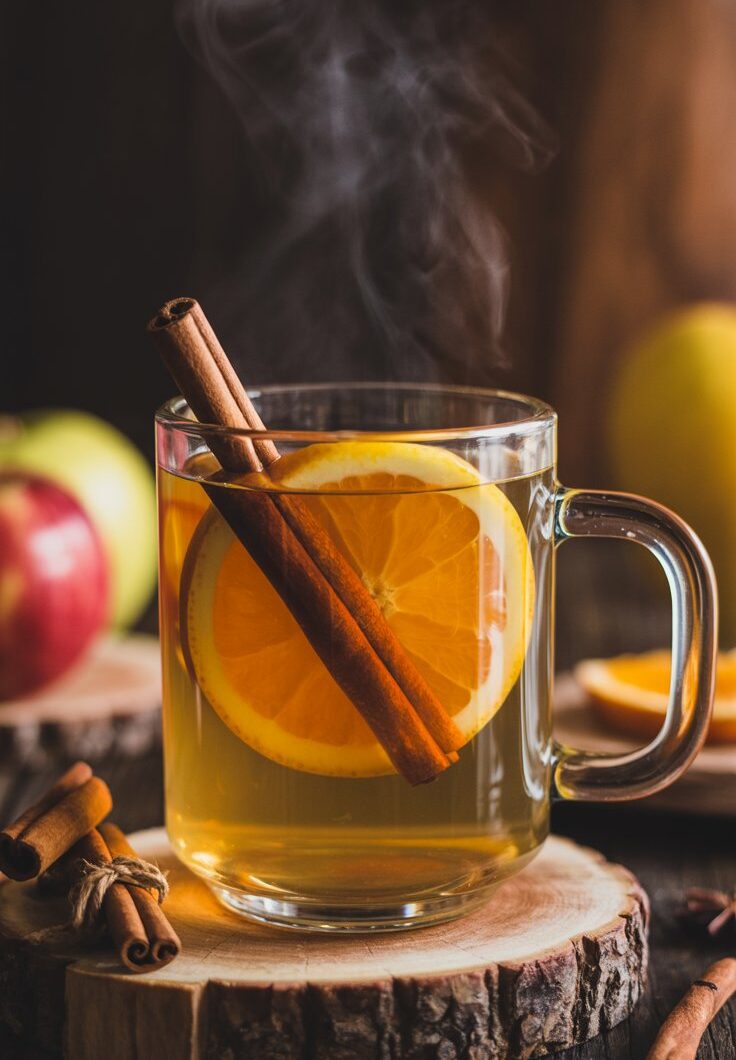 Warm Mulled Apple Cider