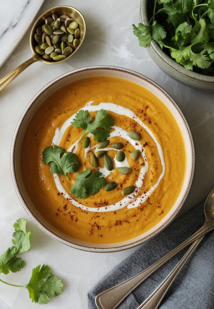 Chipotle Sweet Potato & Russet Soup