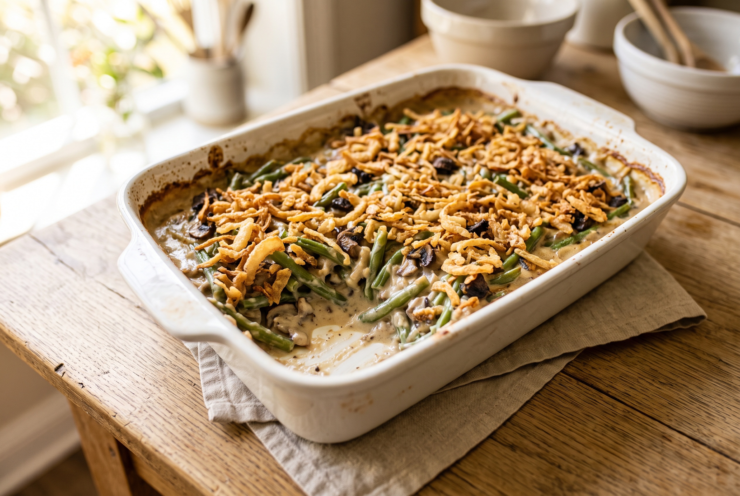 Green Bean Casserole from Scratch